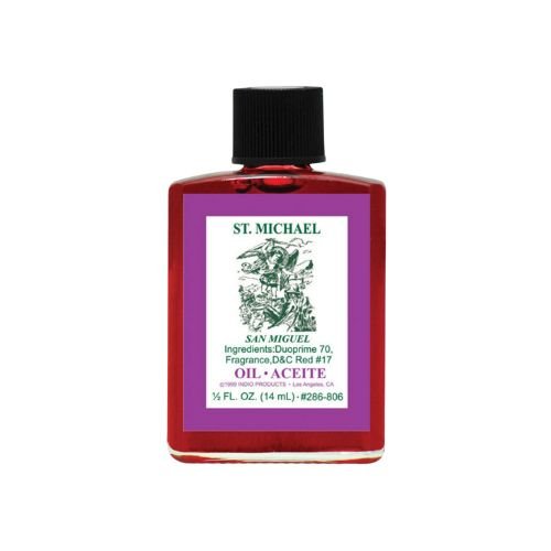 Indio St. Michael Oil - 0.5oz for protection, courage and deliverance from enemies - Shop Cosmic Healing