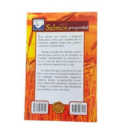 Libro Salmos Para La Prosperidad En Los Negocios, El Empleo, La Vida Entera - Shop Cosmic Healing