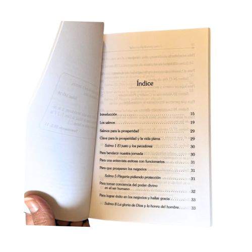Libro Salmos Para La Prosperidad En Los Negocios, El Empleo, La Vida Entera - Shop Cosmic Healing