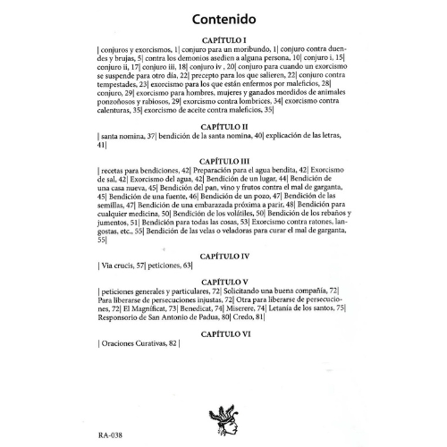 Libro Tesoro de Oraciones, Cruz de Caravaca (AGIAM) - Shop Cosmic Healing