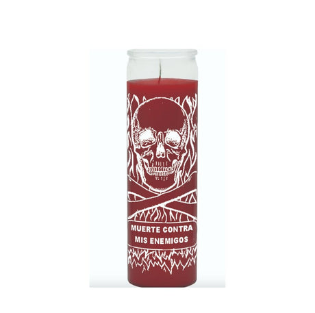 Protection form Enemies (Muerte Contra Mis Enemigos)- Red for Protection against all evil, negativity, and danger