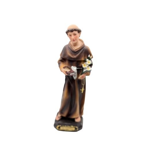 Saint Anthony of Padua Child Jesus Closed Bible (Estatua de San Antonio) 8” - faith, purity, and divine protection - Shop Cosmic Healing