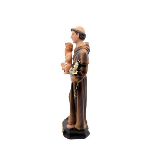 Saint Anthony of Padua Child Jesus Open Bible (Estatua de San Antonio) 8” - faith, purity, and divine protection - Shop Cosmic Healing
