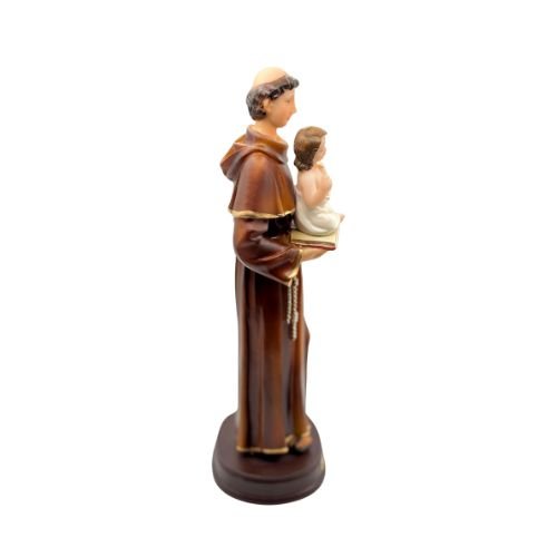 Saint Anthony of Padua Child Jesus Open Bible (Estatua de San Antonio) 8” - faith, purity, and divine protection - Shop Cosmic Healing