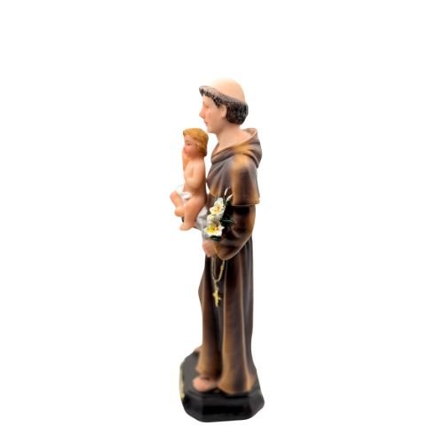 Saint Anthony of Padua Child Jesus Open Bible (Estatua de San Antonio) 8” - faith, purity, and divine protection - Shop Cosmic Healing