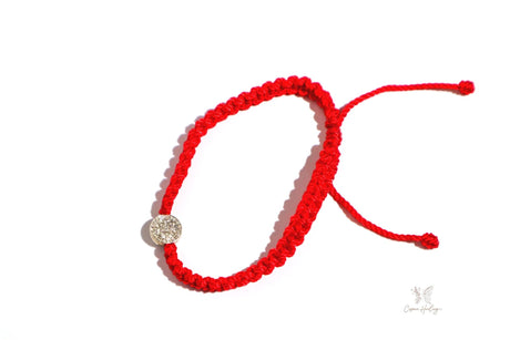 Saint Benedict Hand Woven Red Thread Protection Bracelet