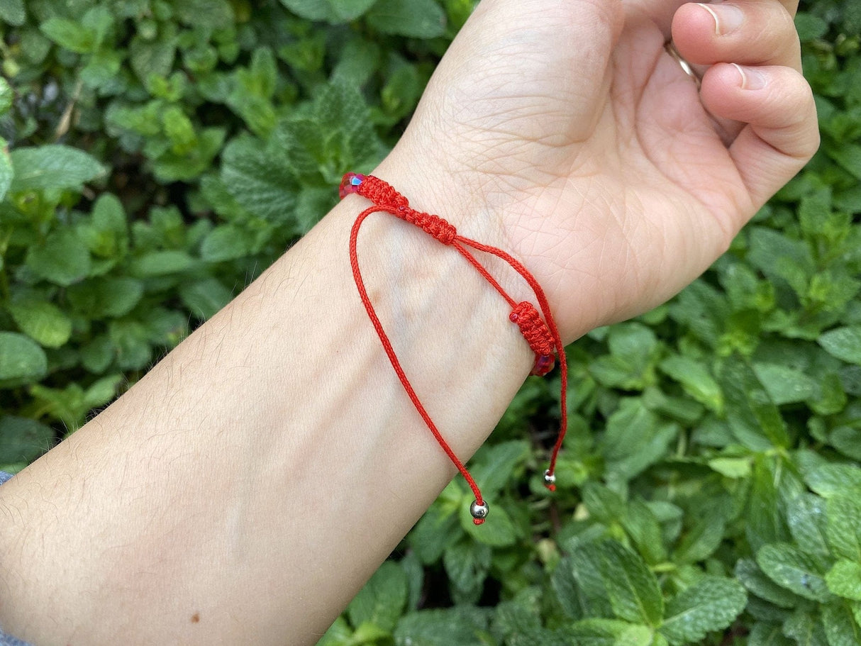 Saint Benedict Medal Protection Bracelet with Rhinestone - Shop Cosmic Healing