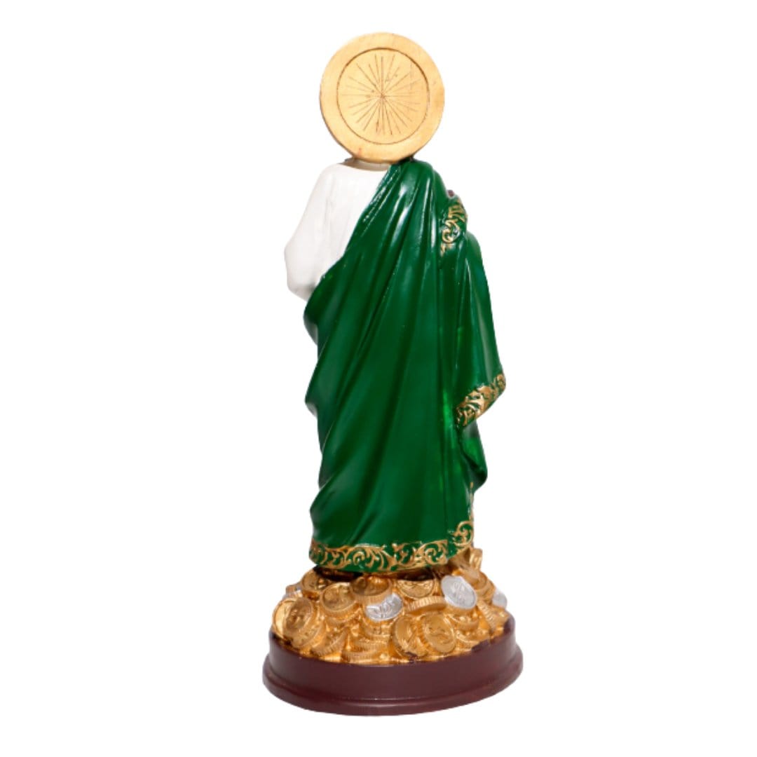 Saint Jude (San Judas) The Apostle 9" Statue for Money Protection - Shop Cosmic Healing