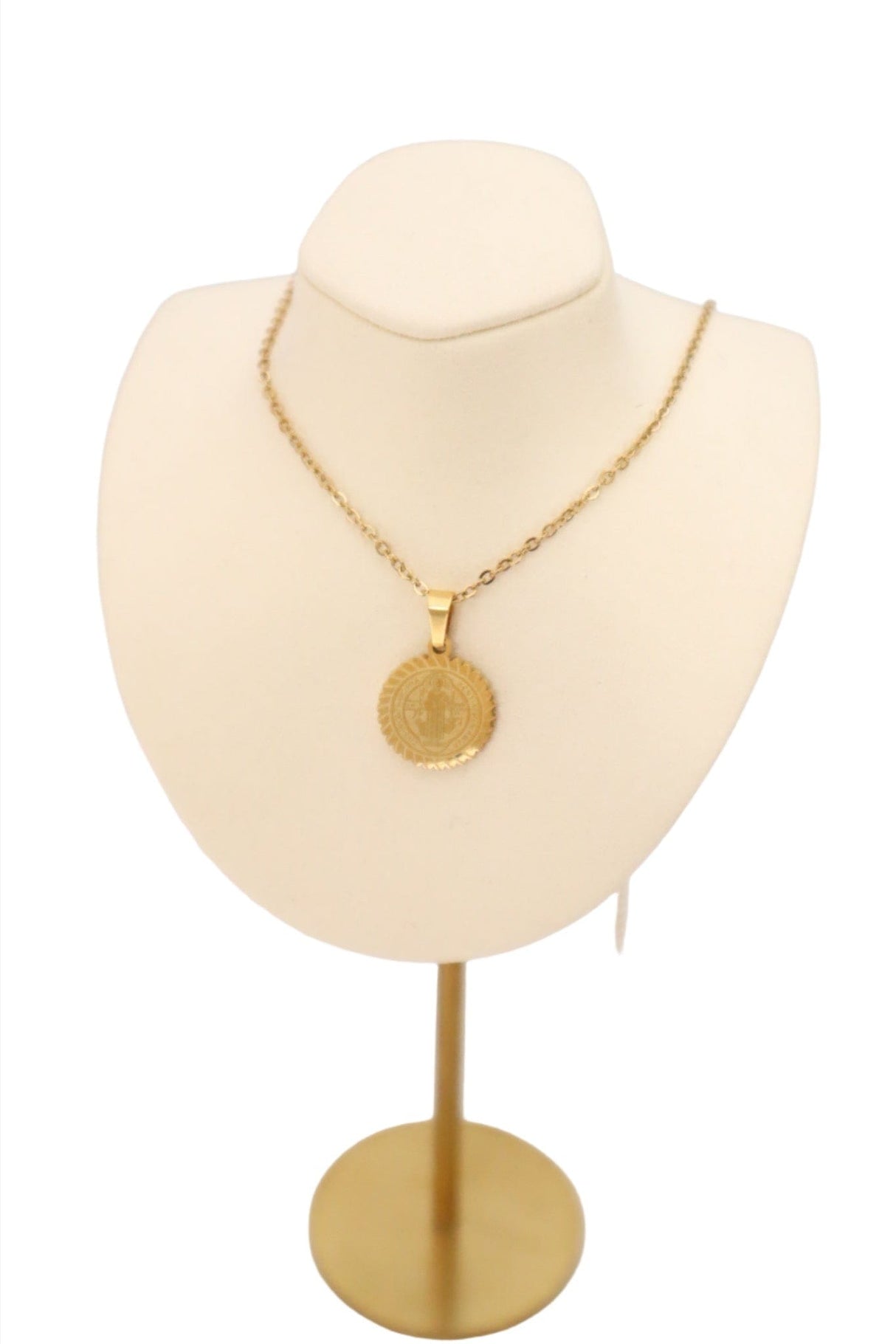 San Benito Medallion Necklace- Unisex - Shop Cosmic Healing