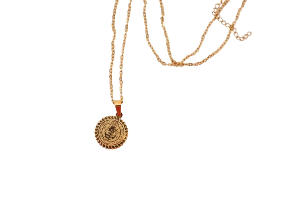 San Benito Medallion Necklace- Unisex - Shop Cosmic Healing