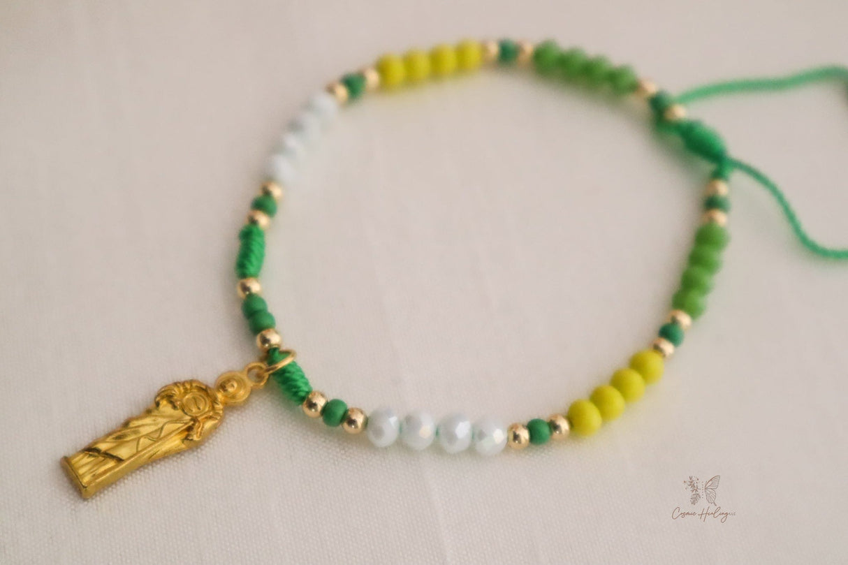 San Judas Good Fortune Protection Bracelet - Shop Cosmic Healing