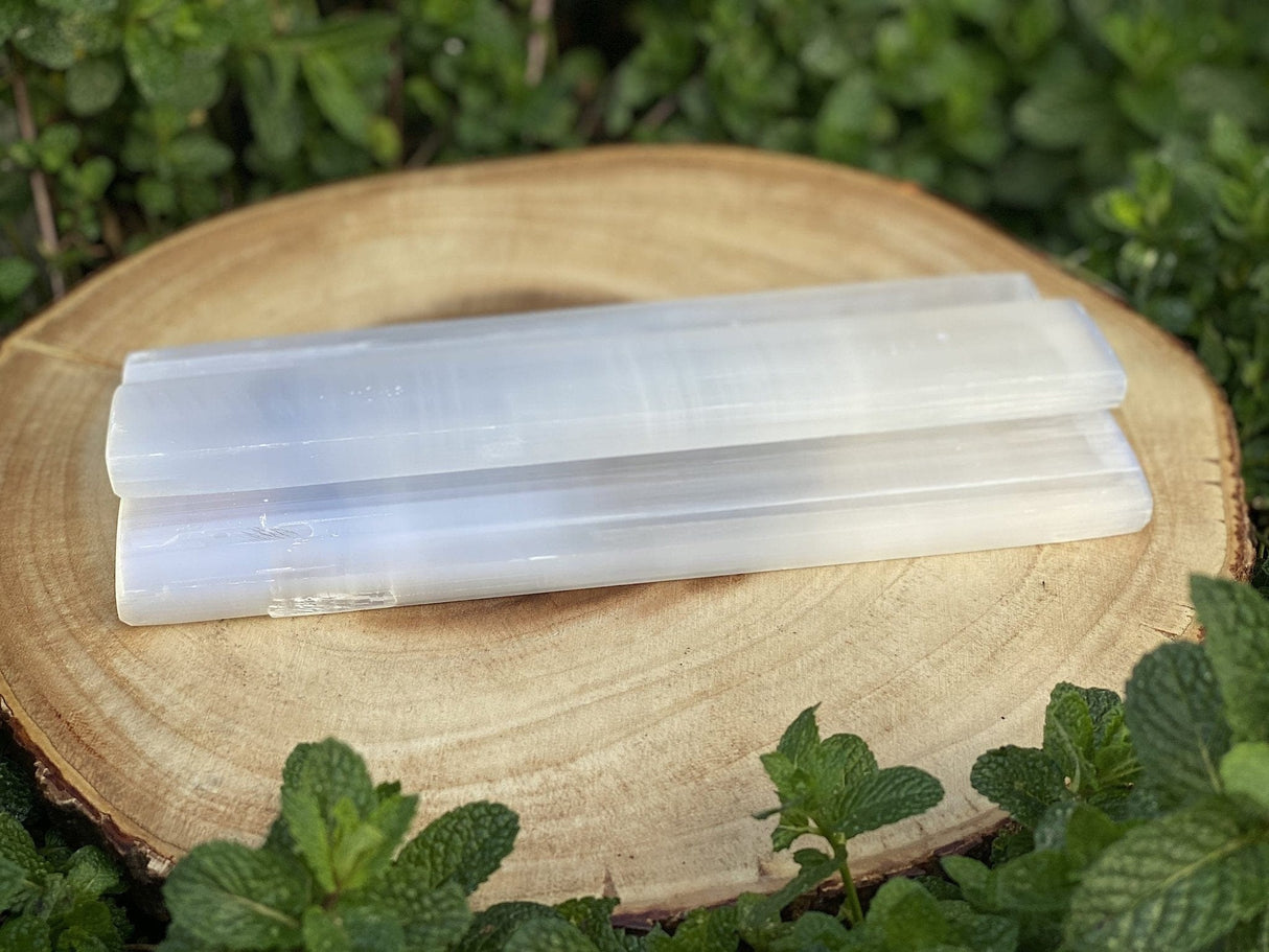 Selenite Polished Bar Large 10" - Shop Cosmic Healing