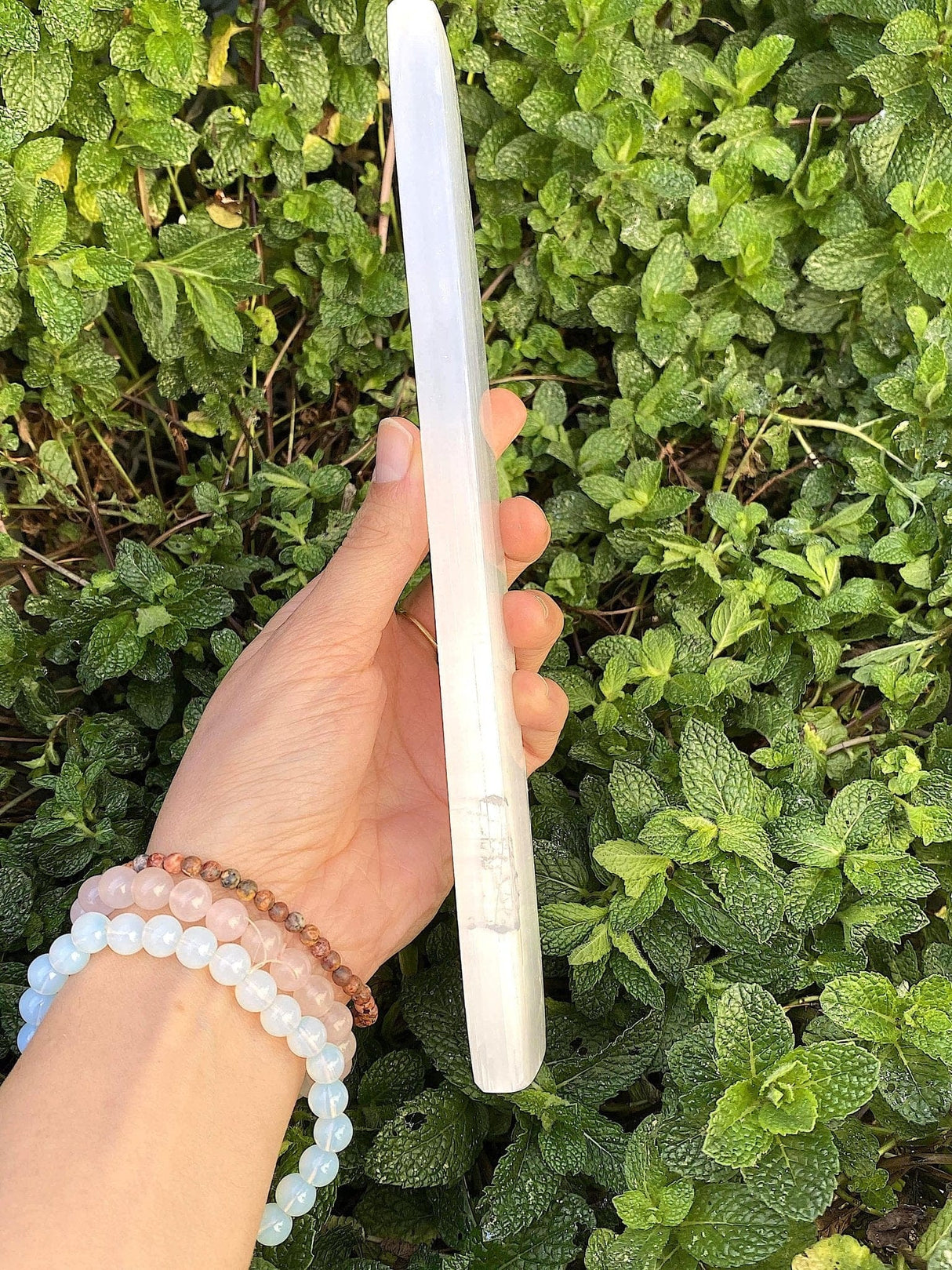 Selenite Polished Bar Large 10" - Shop Cosmic Healing