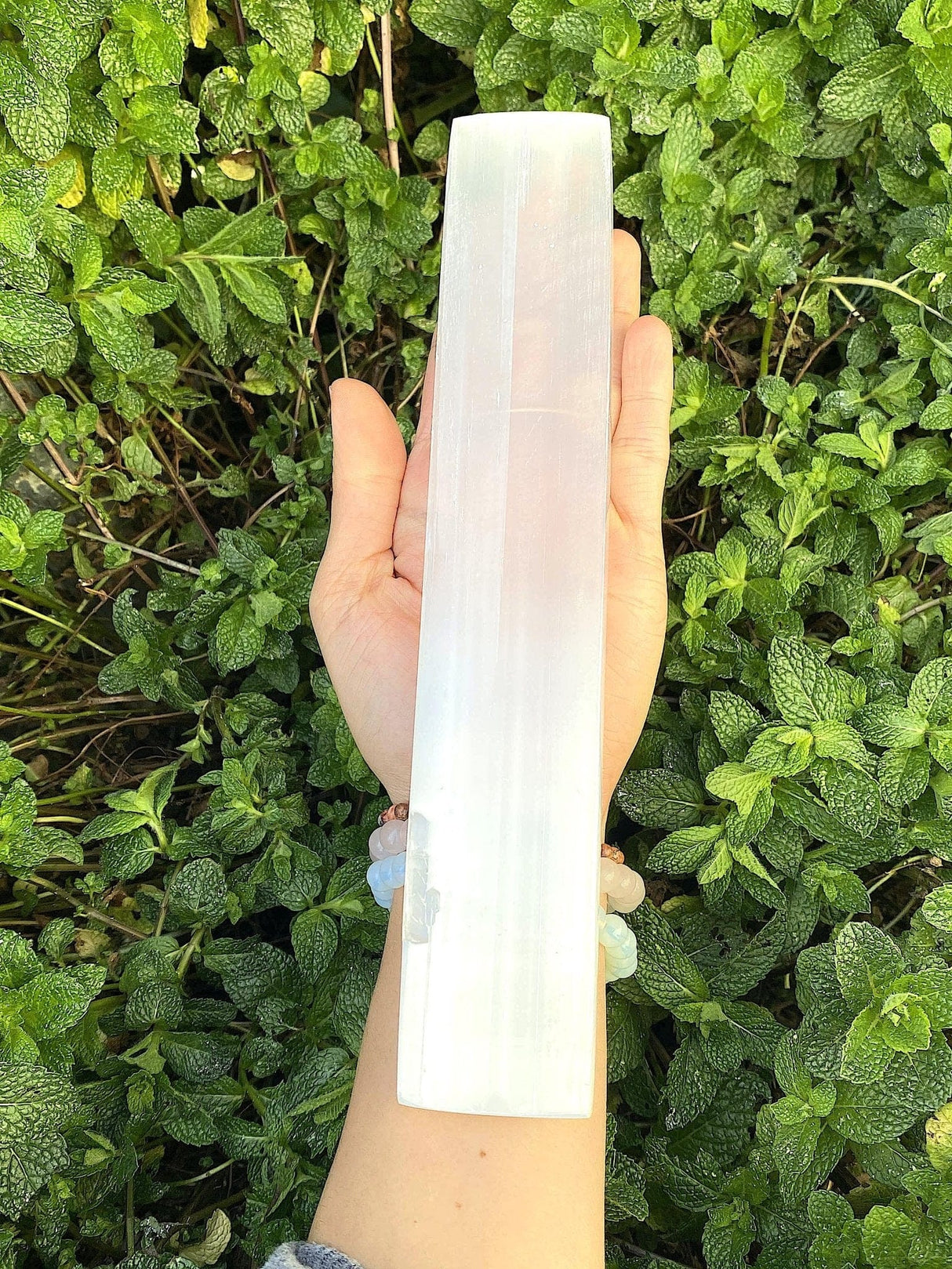 Selenite Polished Bar Large 10" - Shop Cosmic Healing