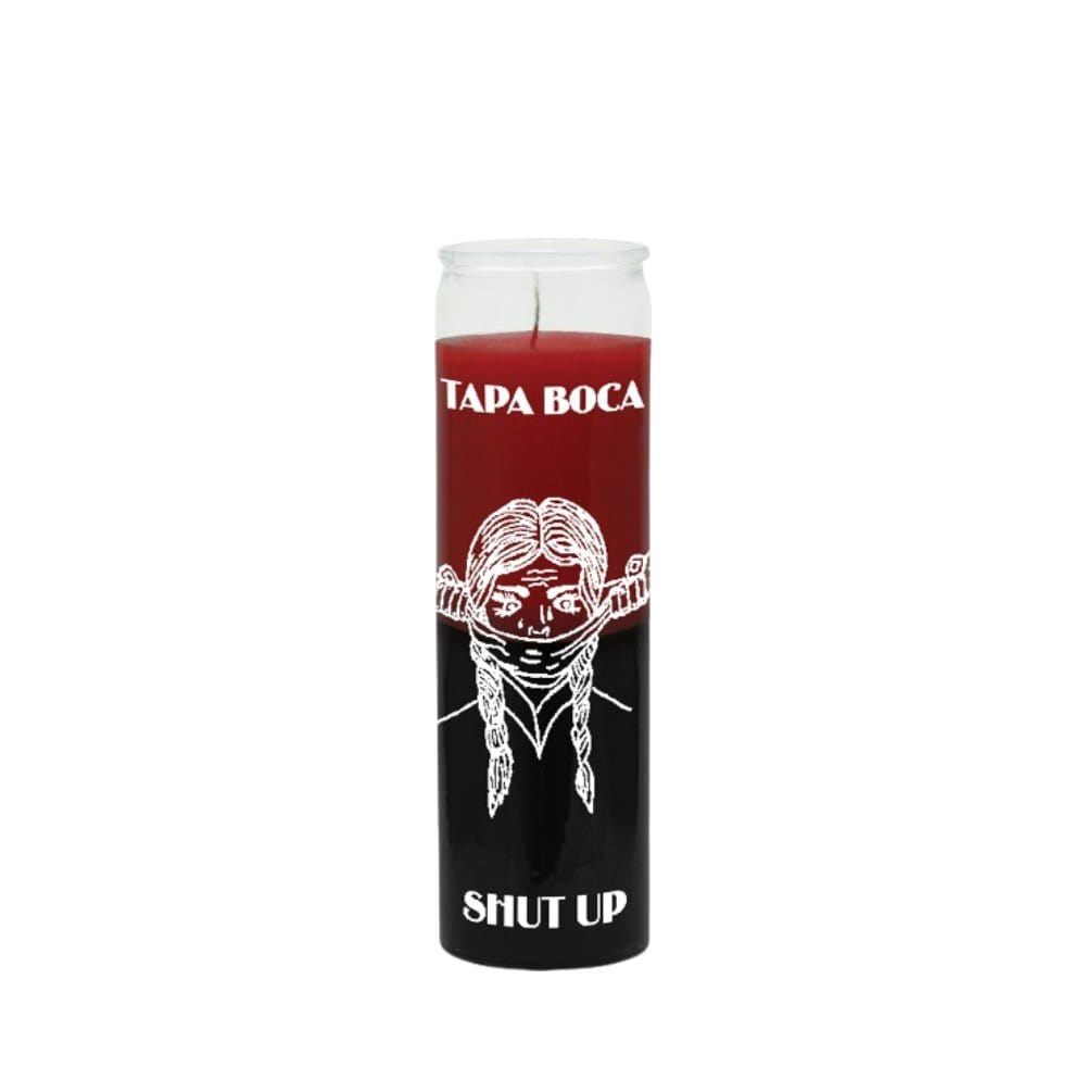 Shut Up Candle (Tapa Boca Rojo/Negra) - Red/Black Shut the Mouths of Enemies & Return Jinxes