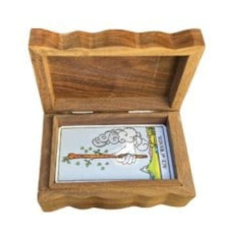 Tree of Life Wooden Box 4x6" - Shop Cosmic Healing