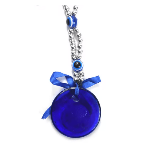 Turkish Blue Evil Eye With Ribbon Bow - Shop Cosmic Healing