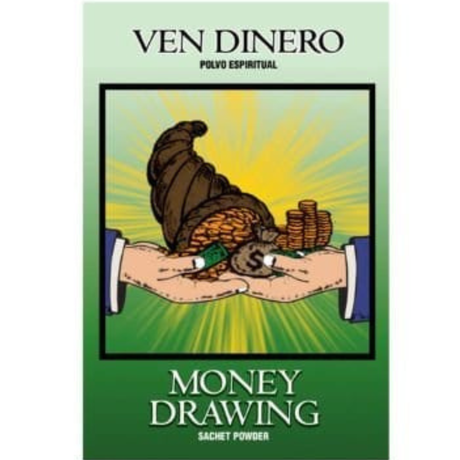 Indio Money Drawing (Ven Dinero Polvo Espiritual) Sachet 1/2oz om meer geld aan te trekken