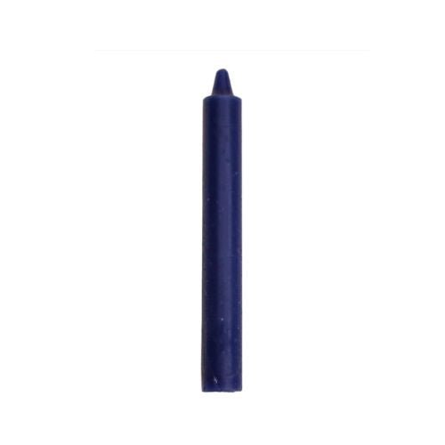 6" Blue Taper Candle for Third Eye, Healing, Purification, Dreams etc. - Shop Cosmic Healing