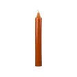 6" Brown Taper Candle for Earth, Stability, Grounding, Court Case etc. - Shop Cosmic Healing