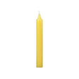 6" Yellow Taper Spell Candle for Success, Solar Plexus, Clarity, Confidence, Communication - Shop Cosmic Healing