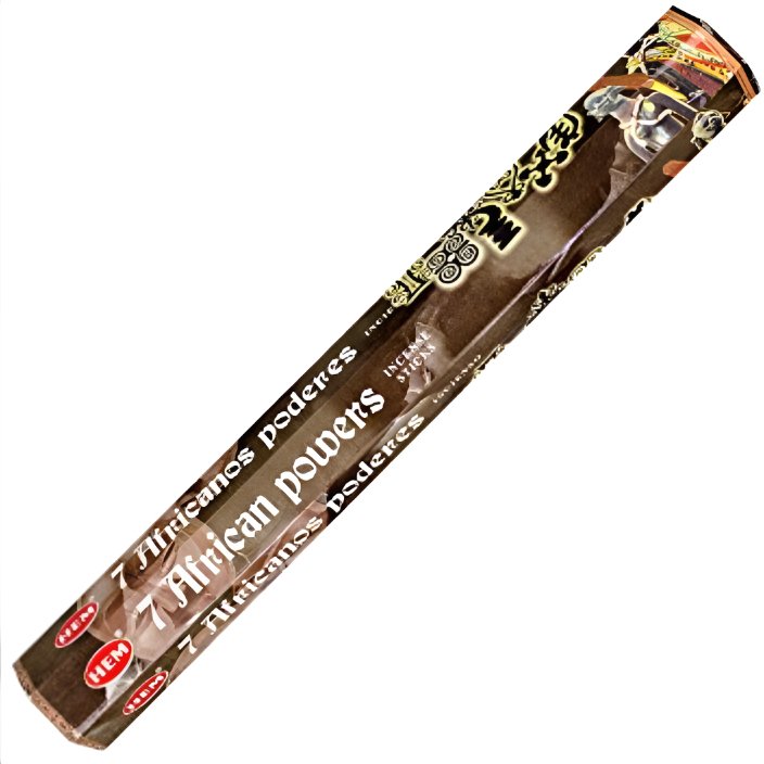 7 African Power Incense Sticks (7 Africanos Poderes Incienso) to invoke the protection and blessings of the 7 African Powers - Shop Cosmic Healing