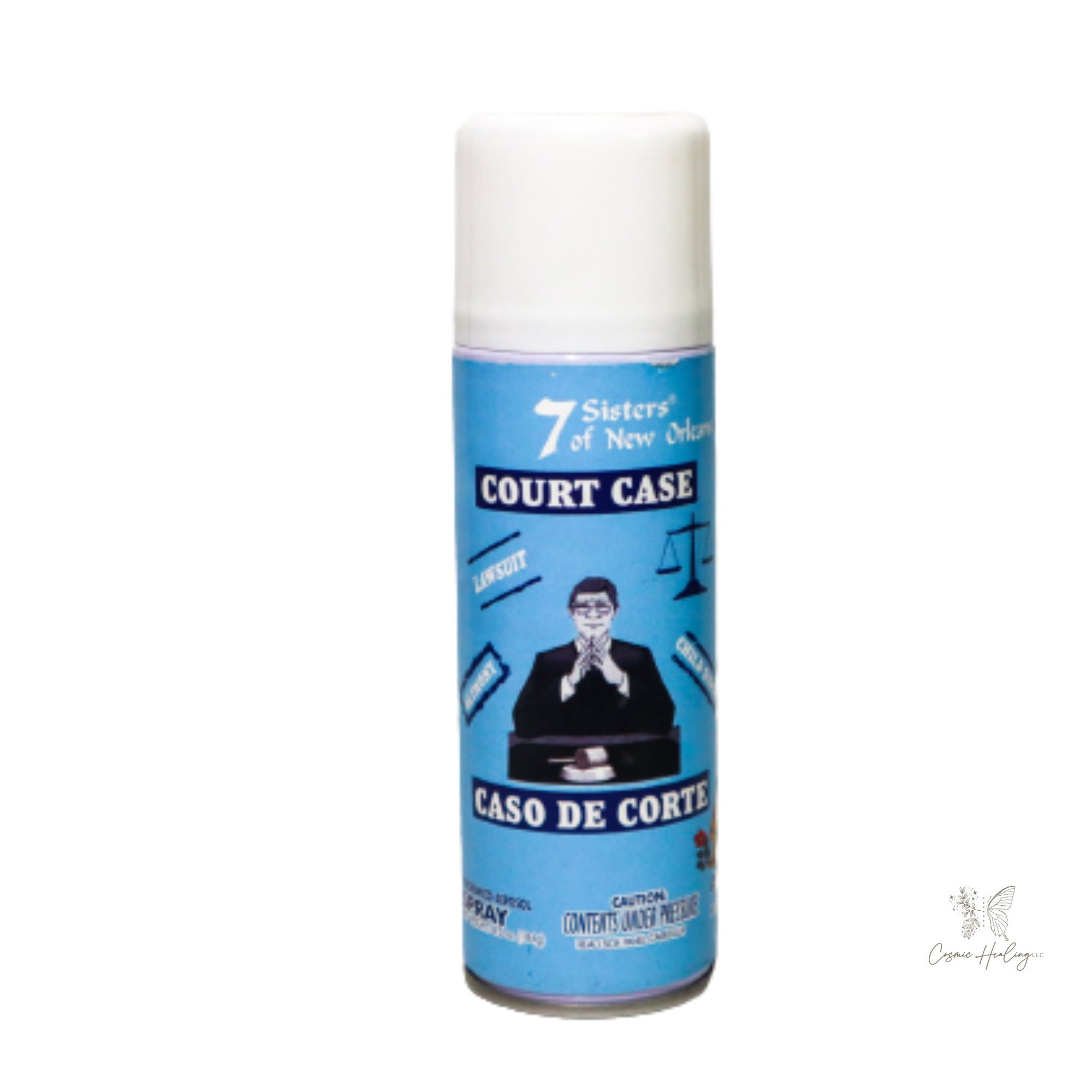 7 Sisters of New Orleans Court Case Aerosol Spray 6.5oz-(Caso de Corte) For Victory In Legal Issues, Police Problems, Court Cases, Restraining Orders, ETC. - Shop Cosmic Healing