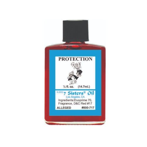 1/2 oz protection oil from 7 sisters - to create protective energy in your home and family