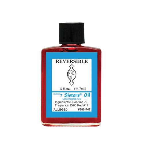 7 Sisters Reversible Oil 1/2 oz to use as a mirror shield to reverse any spells, curses and any harmful evil - Shop Cosmic Healing