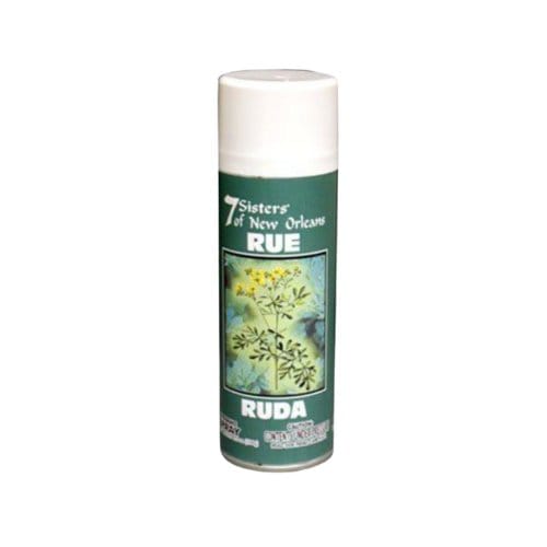 7 sisters rue aerosol spray for financial assistance, removing negative energy, and improving luck