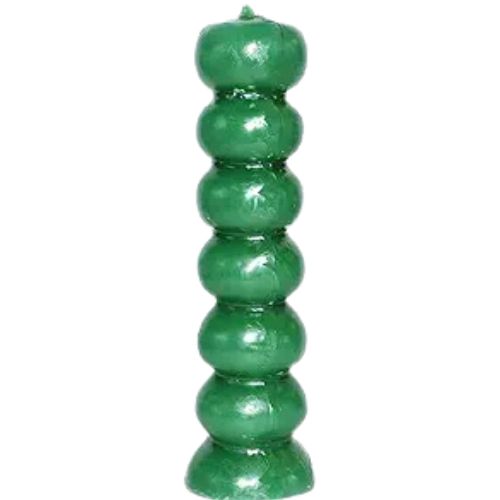 7 Knob Green Wishing Candle 7"  (Veladora de Siete Nudos Verde)
