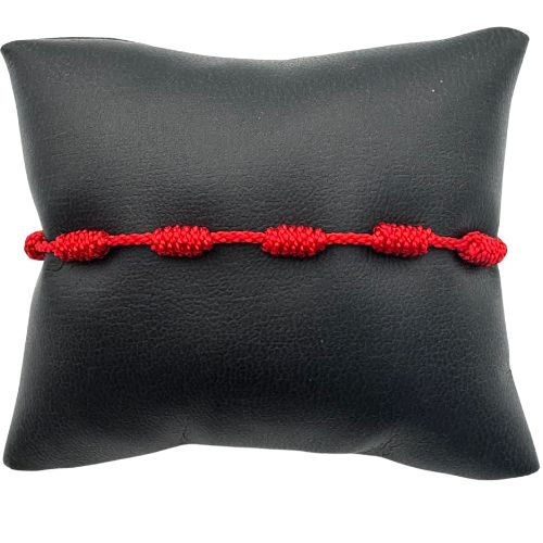 7 Knot Red Thread Bracelet