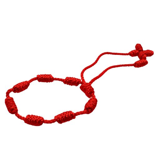 7 Knot Red Thread Bracelet