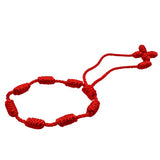 7 Knot Red Thread Bracelet