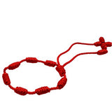 7 Knot Red Thread Bracelet