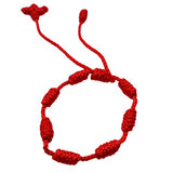 7 Knot Red Thread Bracelet