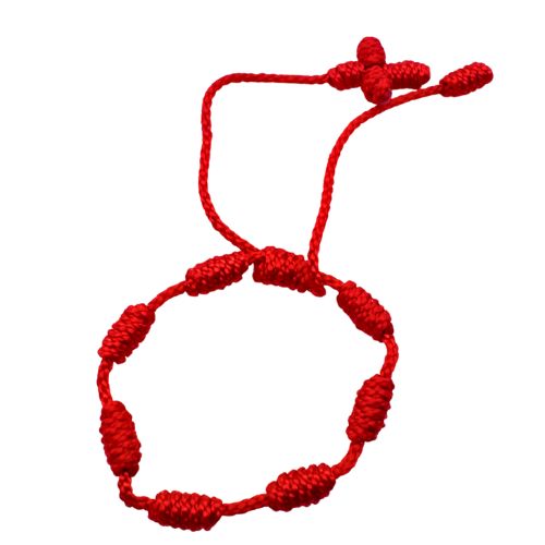 7 Knot Red Thread Bracelet