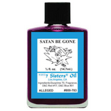7 Sisters Satan Be Gone Oil 1/2 oz to drive away evil spirits, negative forces, or spiritual attacks