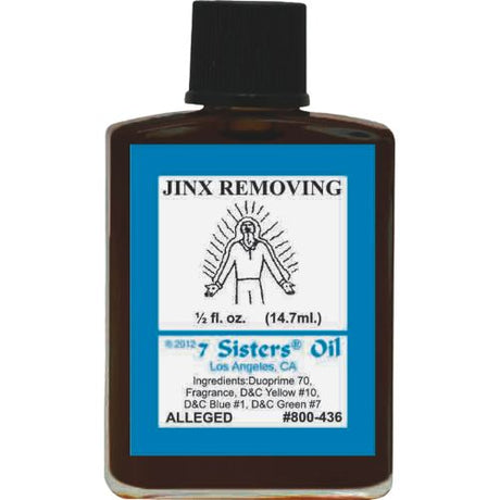 Buy 7 Sisters Jinx Removing Oil 1/2 oz | Shop Cosmic Healing