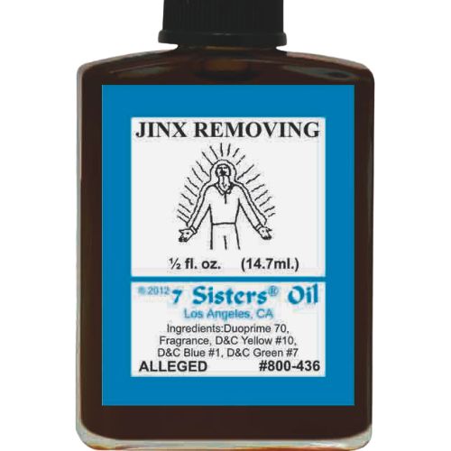 7 Sisters Jinx Removing Oil 1/2 oz | Shop Cosmic Healing