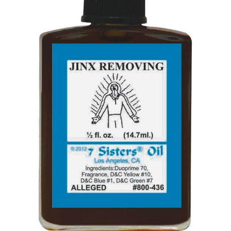 7 Sisters Jinx Removing Oil 1/2 oz | Shop Cosmic Healing