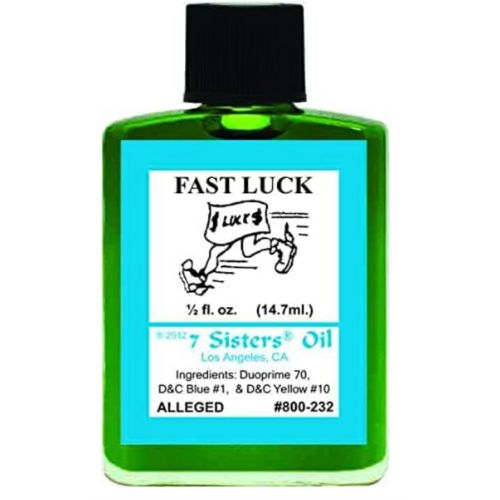 7 Sisters Fast Luck Oil 1/2 fl. oz. - Shop Cosmic Healing