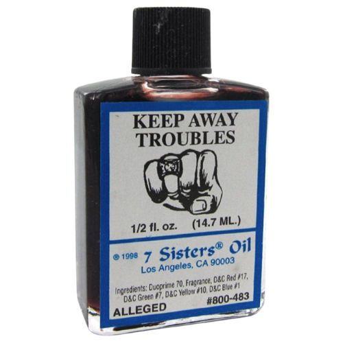 7 Sisters Keep Away Troubles Spiritual Oil 1/2 | Shop Cosmic Healing 