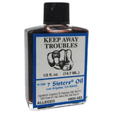 7 Sisters Keep Away Troubles Spiritual Oil 1/2 | Shop Cosmic Healing 