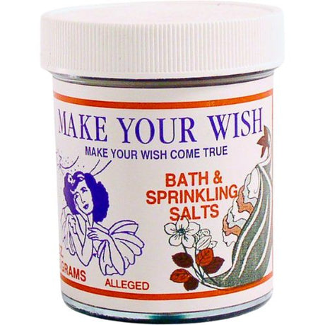 7 Sisters Make Your Wish Bath Crystals 4oz (Cristales Pide Tu Deseo) to make your wishes come true