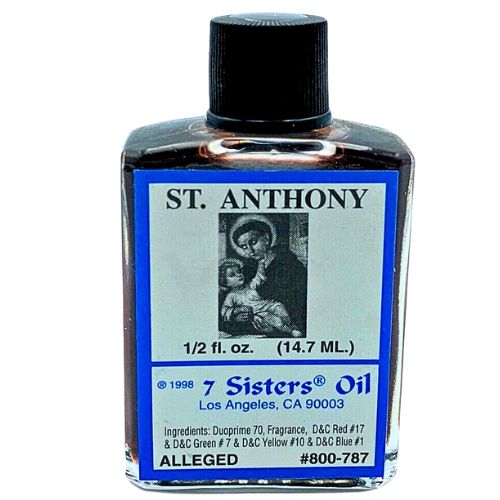 7 Sis Saint Anthony Oil 1/2 fl. oz.