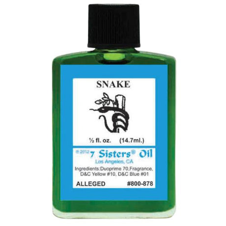 7 Sisters Snake Oil 1/2 oz - Shop Cosmic Healing
