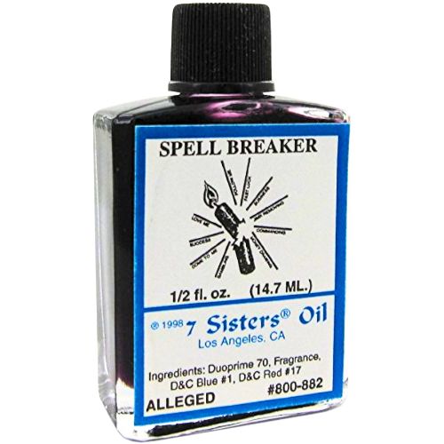 7 Sisters Spell Breaker Fragrance Spiritual Oil 1/2 oz | Shop Cosmic Healing