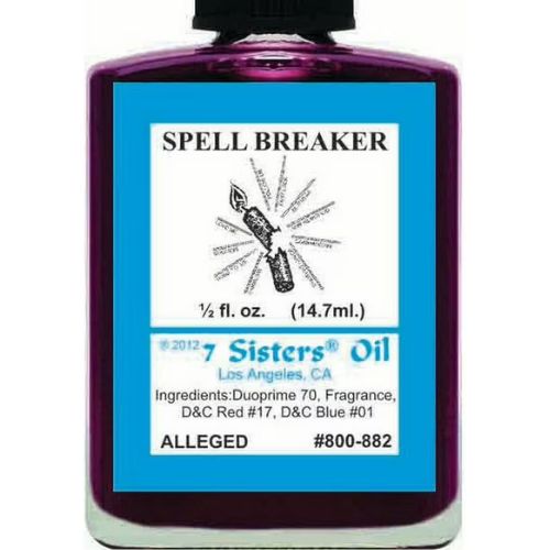 7 Sis Spell breaker Oil 1/2 oz | Shop Cosmic Healing