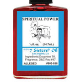 7 Sisters Spiritual Power Oil 1/2 oz to protect from spiritual attacks, negative influences, protection